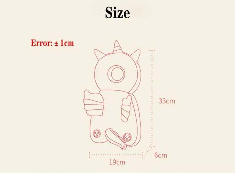 CuddleGuard™ Baby Anti-Fall Head Protection Pillow